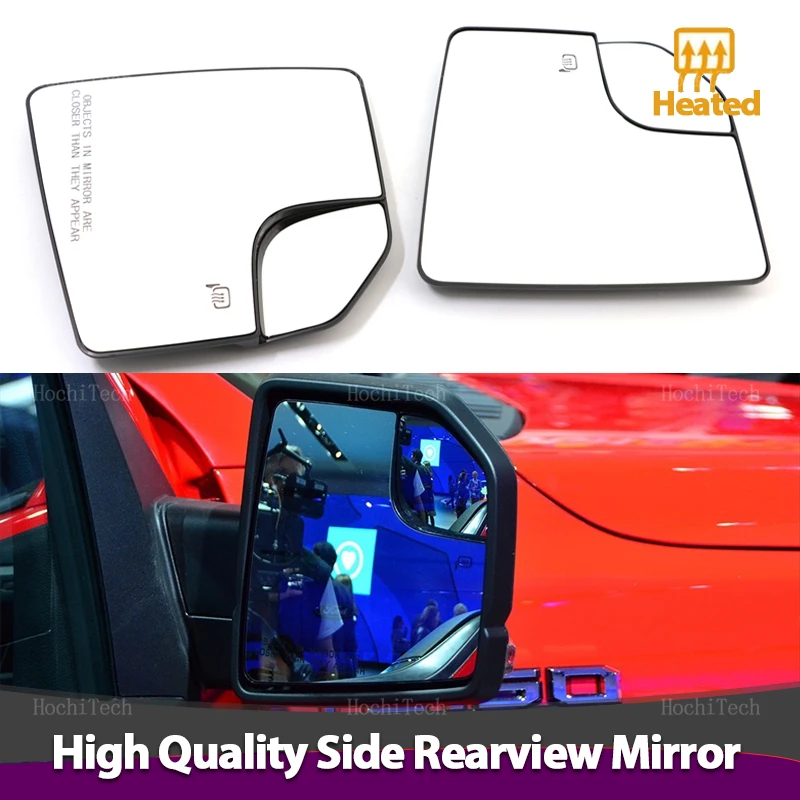 Side Rearview Mirror Heating Glass Heated Mirror Lens Fit For Ford F-150 F150 XL King Ranch Platinum Raptor SuperCrew 2015-2020