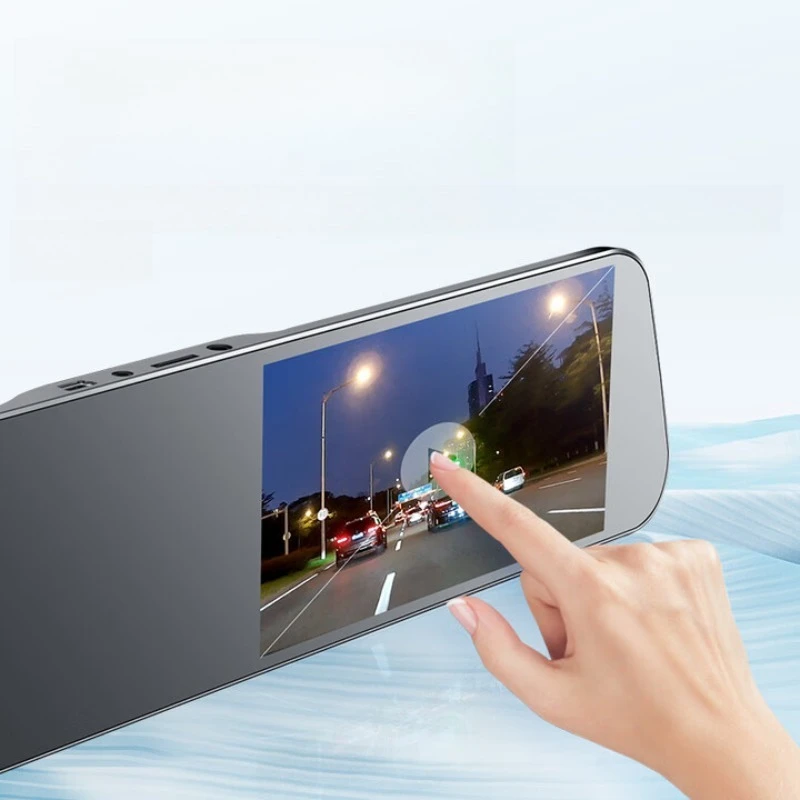 

HS990K driving recorder 1440P high definition night vision, rearview mirror