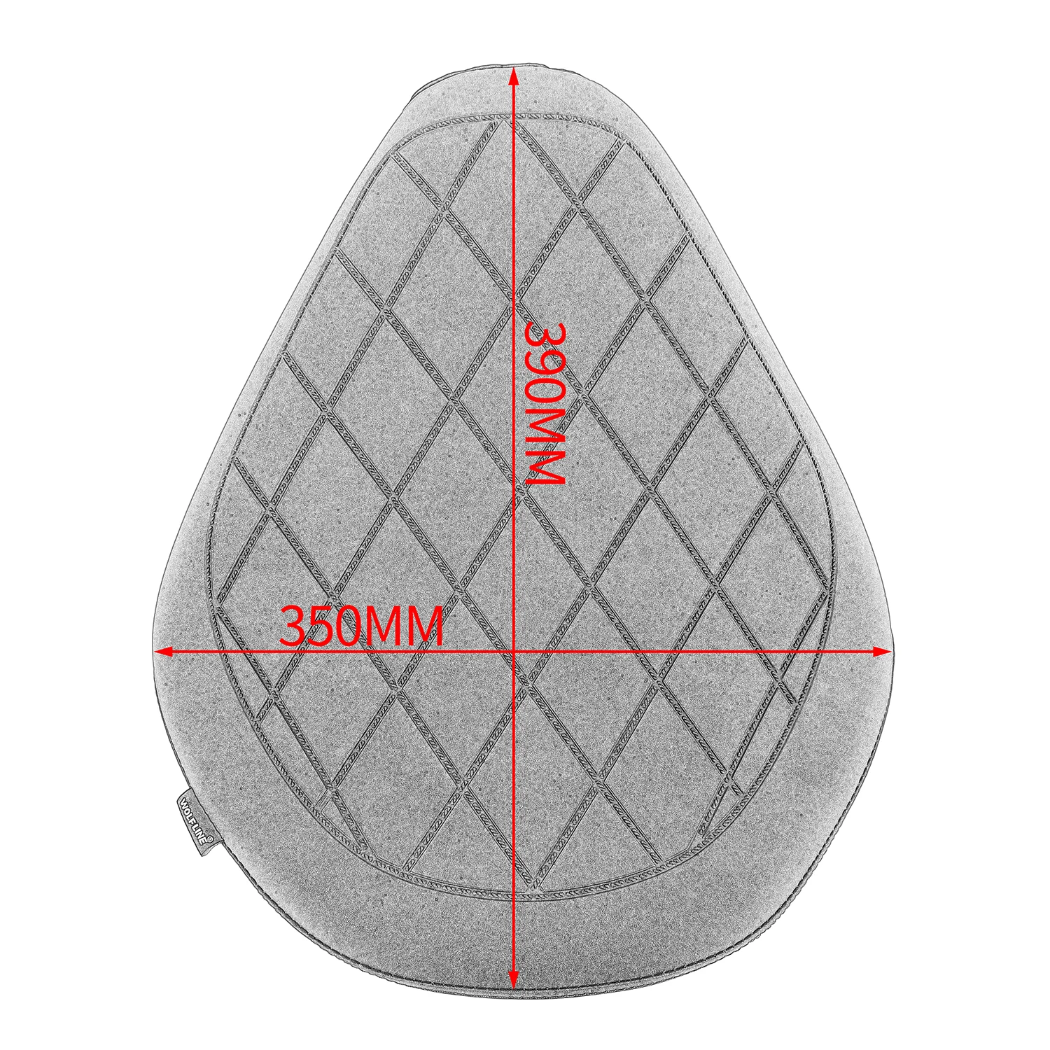 WOLFLINE Front Solo Seat Cushion For Honda CMX500 300 2017-2024 Thickened Driver Seat Pillion Pad Soft Motocross Accessories