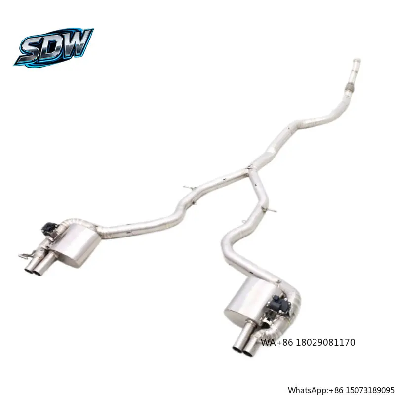 

Выхлопная система Catback из нержавеющей стали SS304 для GLC200, GLC300, GLC43, GLC63, GLE350, GLE450, CLE53, GLS450, SLC43 с модифицированными насадками