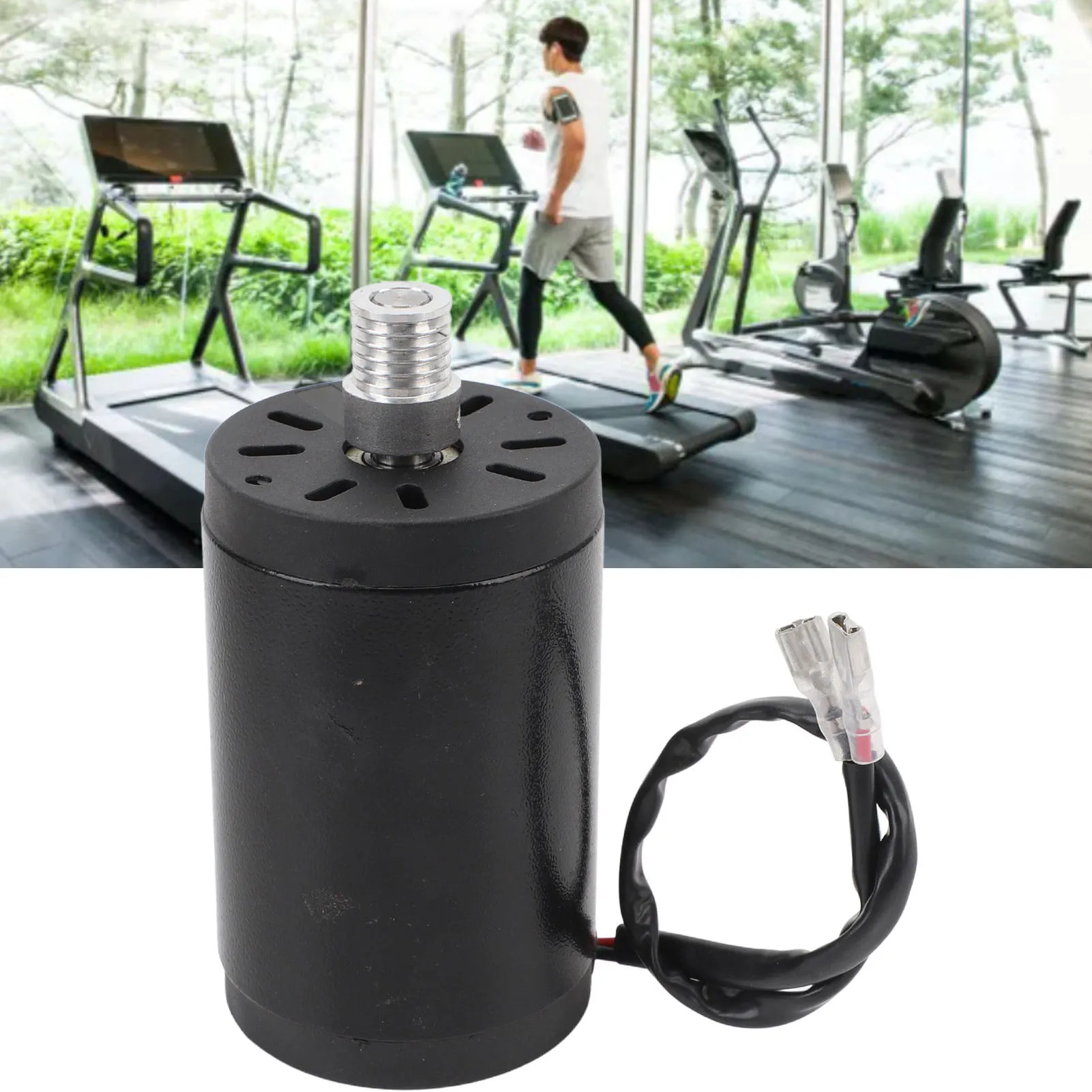 Treadmill Replacement Motor Easy Installation Treadmill Brush  Motor 220V 180W Copper Wire Coil for Blank Drawing Machine