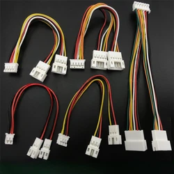 Graphics Card Fan Cable GPU PH2.0 Mini 2/3/4Pin To 2 Way CPU 2/3/4Pin PWM Fan Connector Cable Lead Y Splitter Split Two Fan Line