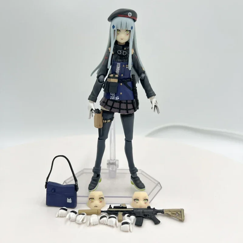 14cm Figma #573 Girls\' Frontline HK416 Anime Girl Figure Girls\' Frontline Action Figure Adult Collectible Model Doll Toys Gifts