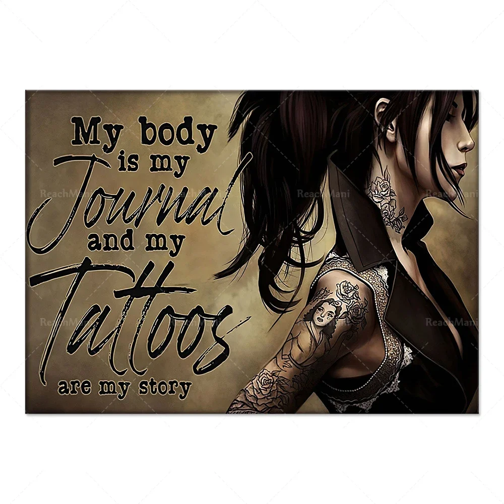 Tatouage السكر الجمجمة ملصق لقد حصلت على مهام وحبل الروح ملصق يوم الموتى المعيشة ديكور المنزل ملصق