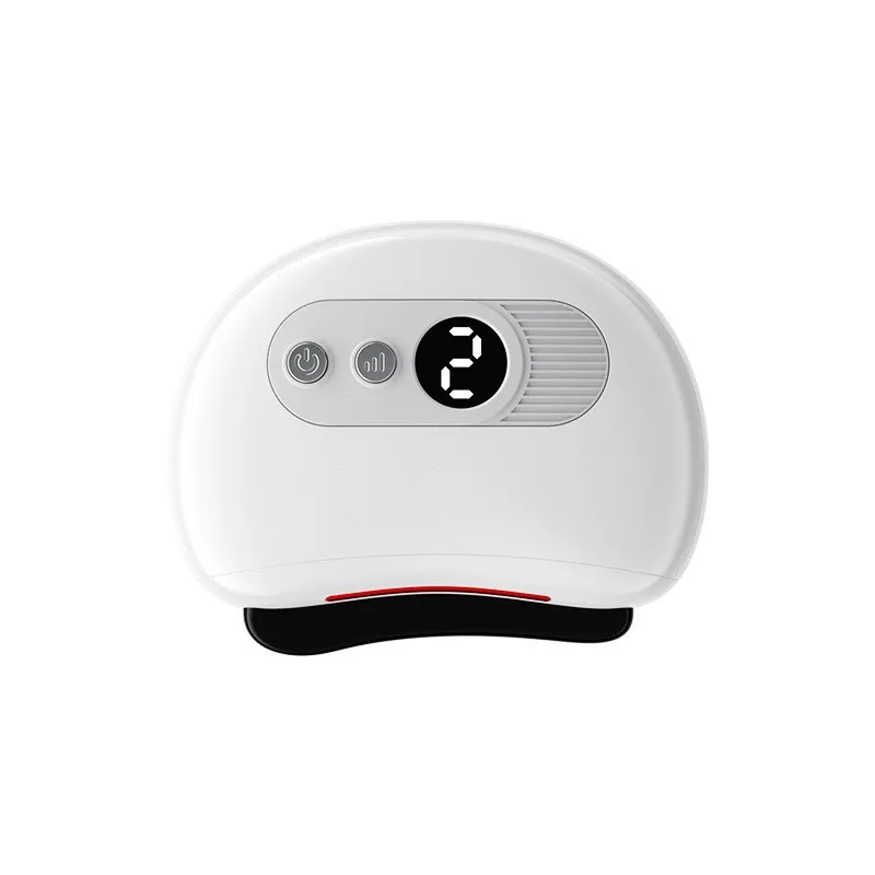 스마트 라이브러리 2024 핫 포터블 개인용 EMS LED 라이트 얼굴 목 괄사 마사지기 전기 괄사 보드 바디 스크래핑용