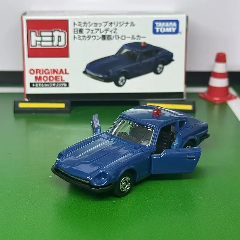 Takara Tomy Tomica Shop Original Nissan Fairlady Z Covered Patrol Car Model Replica Series Children Christmas Gifts Boy Toys