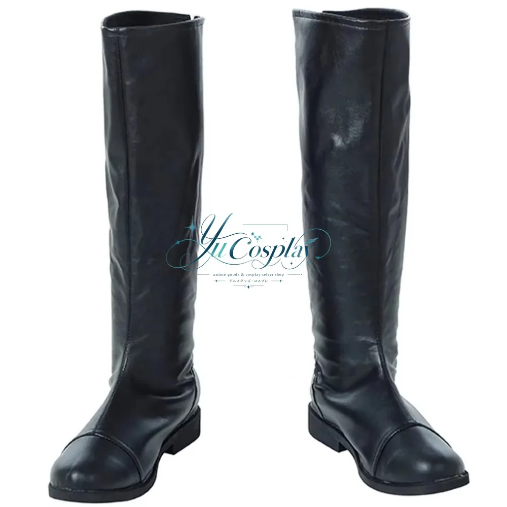 Movie Han Solo Cosplay Boots PU Leather Character Footwear for Halloween Role Play Event