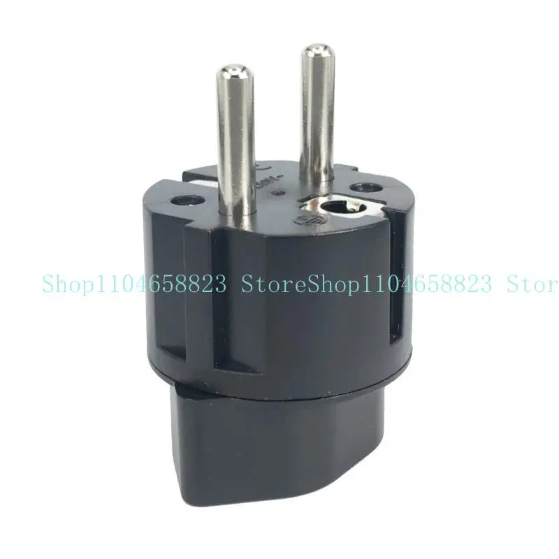 652f à European Plug Adapter Power Socket Connector 250V Adaptateur Socket