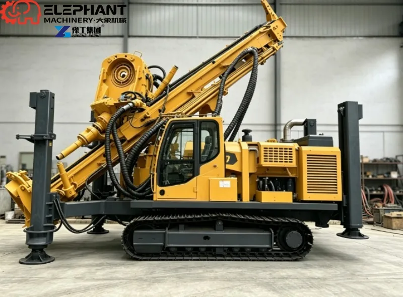 RC Crawler Drill Rig High Drilling Efficiency For Groundwater Survey And Underground Mineral Deposit Detection