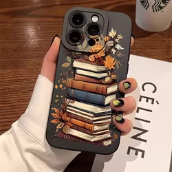 Beautiful Book Pattern Phone Case for Samsung Galaxy A56 A36 A55 A54 A53 A35 A15 A16 5G S24 S23 S22 S25 S26 Ultra S21 FE Cover