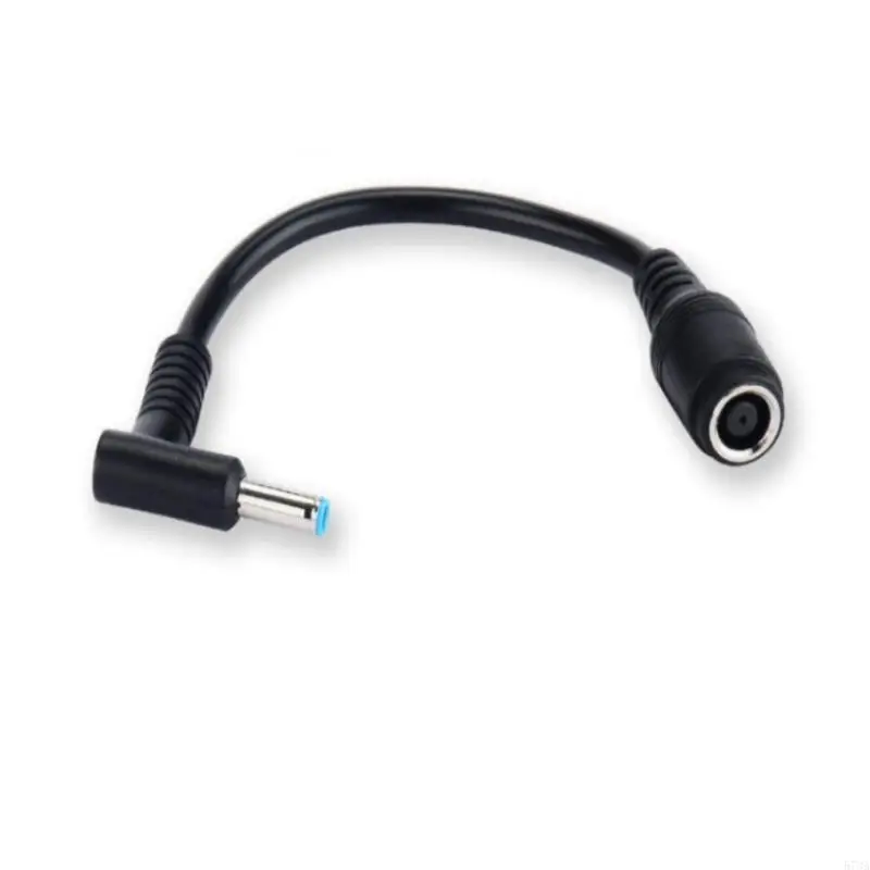 573A 7.4mmx5.0mm محولات كابل محول كبل للكمبيوتر المحمول 4.5x3.0mm ذكر إلى 7.4x5.0mm