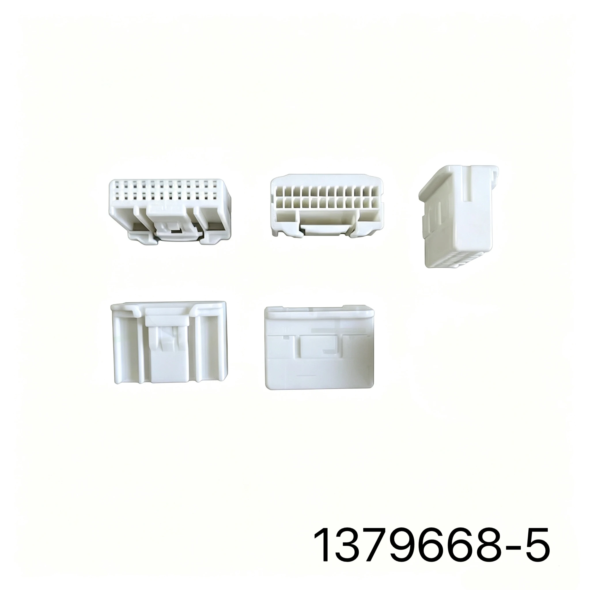 1379668-5 TE pitch 2.2mm 24P 2 row White wire-to-wire connector