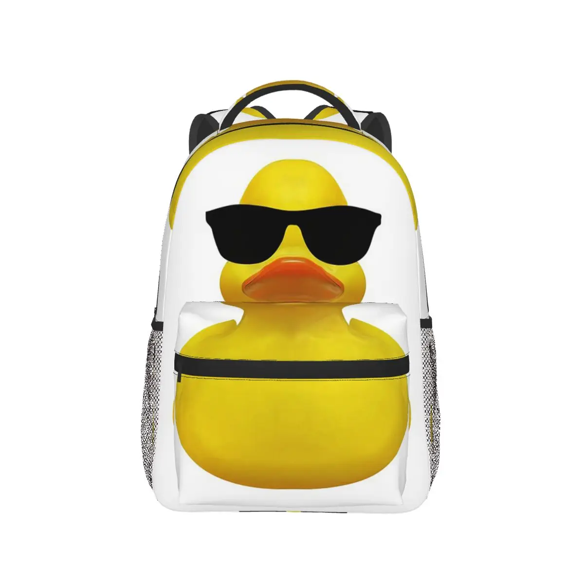 

Cool Rubber Ducky Backpack Hot Sale Daypack Large Capacity Kids BookBag School Bag Shoulder Bags for Men Women