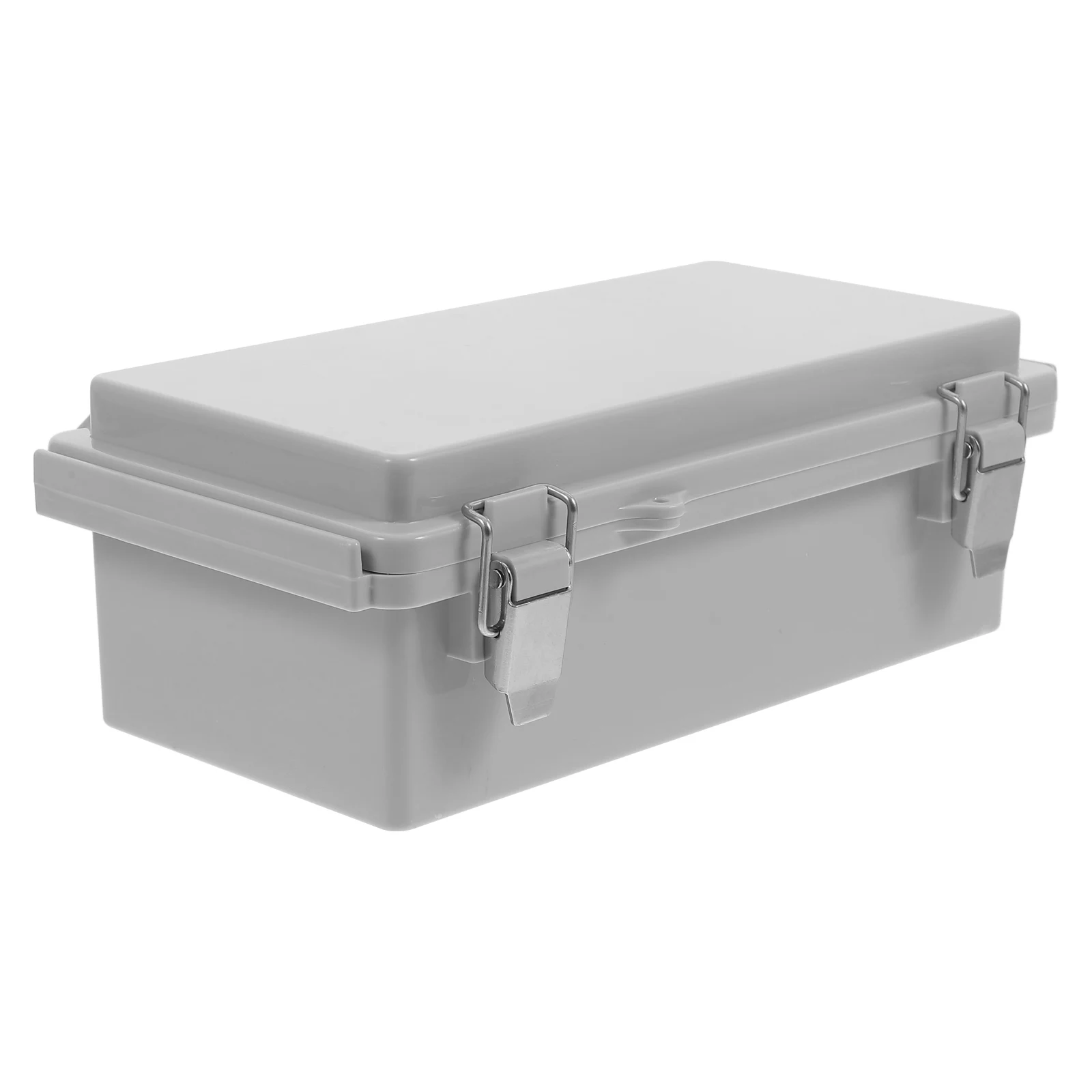 

Waterproof Junction Box 150x150x90 Grey Transparent Plastic Electrical Project Boxes Outdoor Weatherproof Connection Cable Box