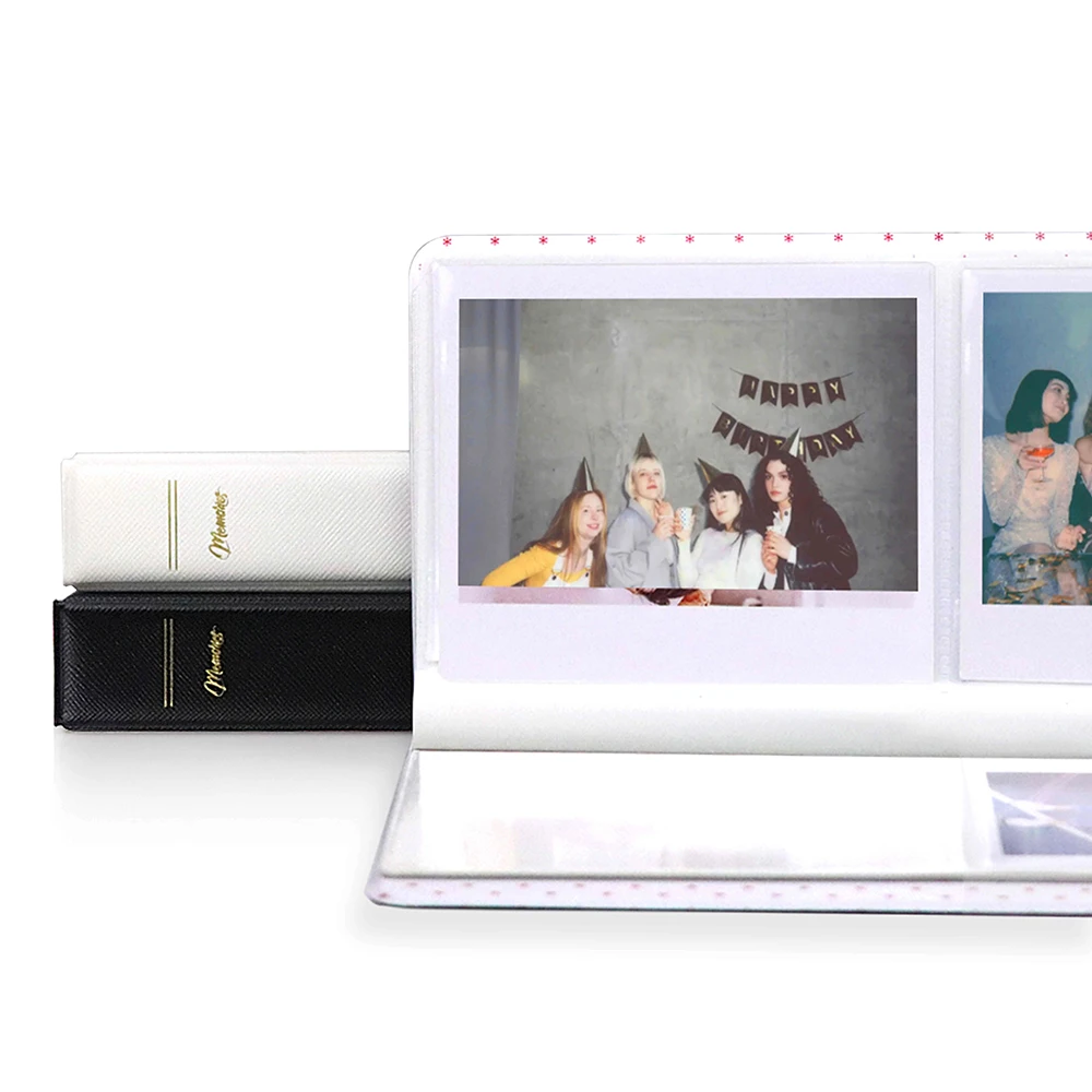 64 Pockets Photo Film Album Storage Book For 600 Film For Fujifilm Instax Wide 300 210 Link Printer Film Storage Album