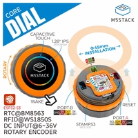 M5Stack Official M5Dial ESP32-S3 M5StampS3 Development Board 1.28-inch Round Touch Screen Smart Home Control for UIFlow