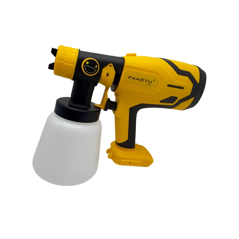 FAAOTU Electric Spray Gun Brushless800ml Capacity Uniformly Sprays Water Mist Or Paint Powerful And Even Application - view 5