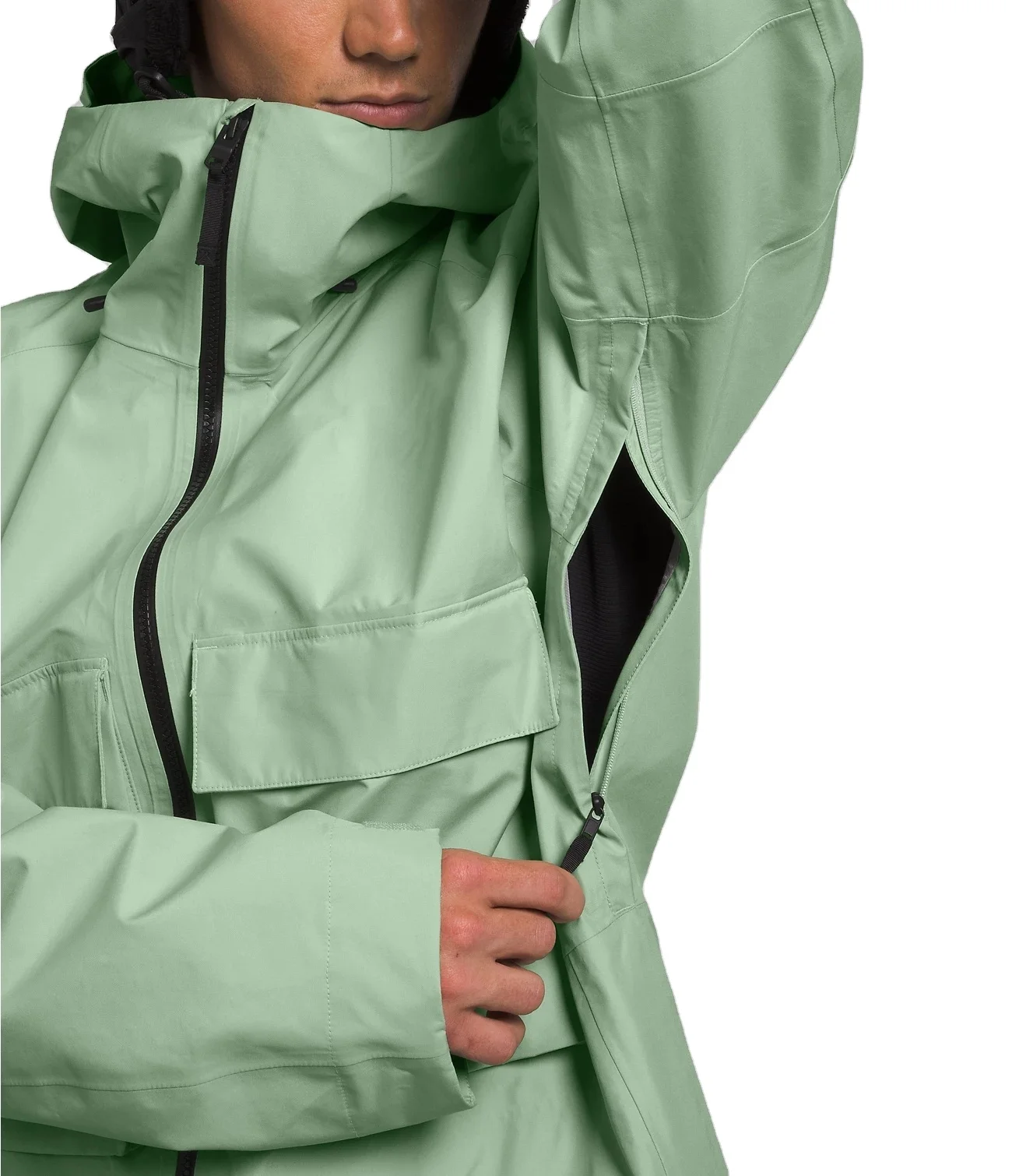 New Design Outdoor  Rain & Wind Jacket Men's Clothing High Quality 3 Layer Hiking Waterproof Jacket