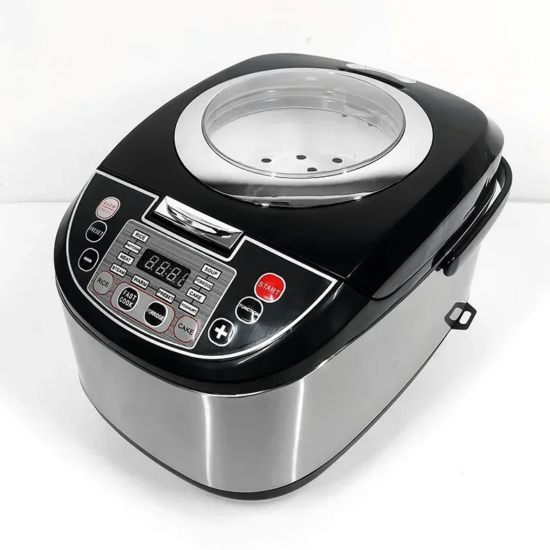 intelligent rice cooker 5L large capacity rice cooker multi-function cooking Congee soup cooker 110v