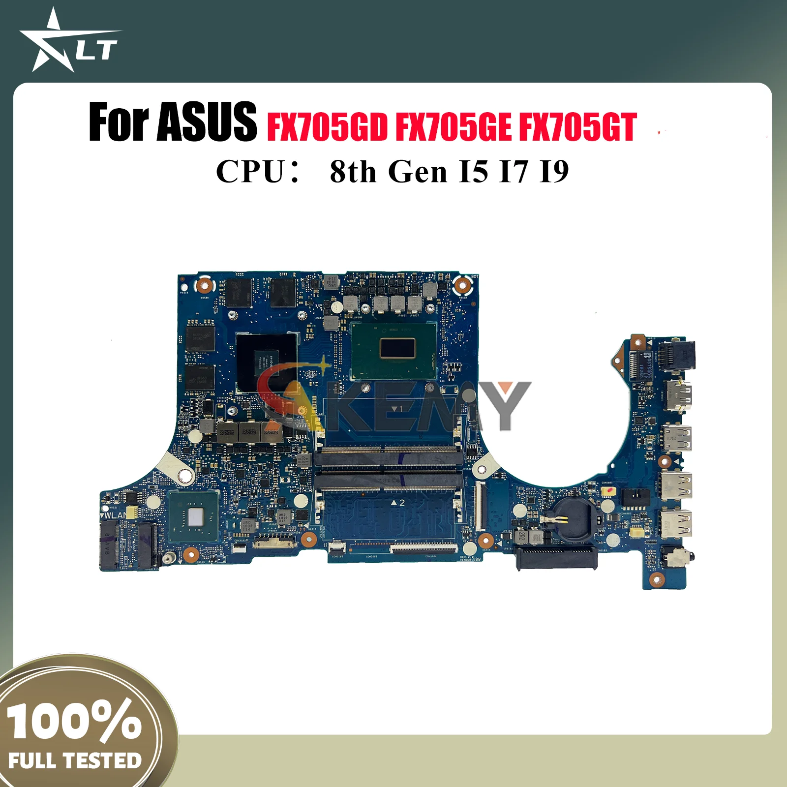 

FX705GD Материнская плата для ноутбука ASUS TUF Gaming FX86FD FX705GE FX505 FX705GD FX86FE FX705GT Материнская плата для ноутбука с процессором I3 I5 I7