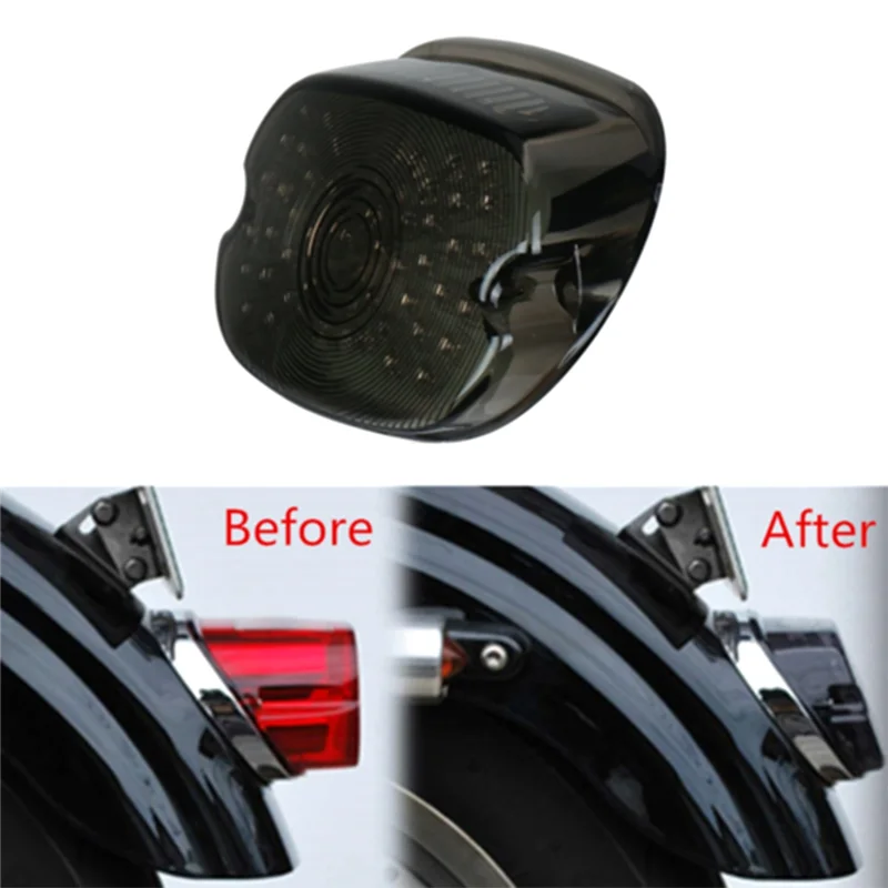 Reliable-1 Piece Motor LED Tail Light Brake Turn Signal Parts Accessories For Fatboy Tour Electra Glide FLH