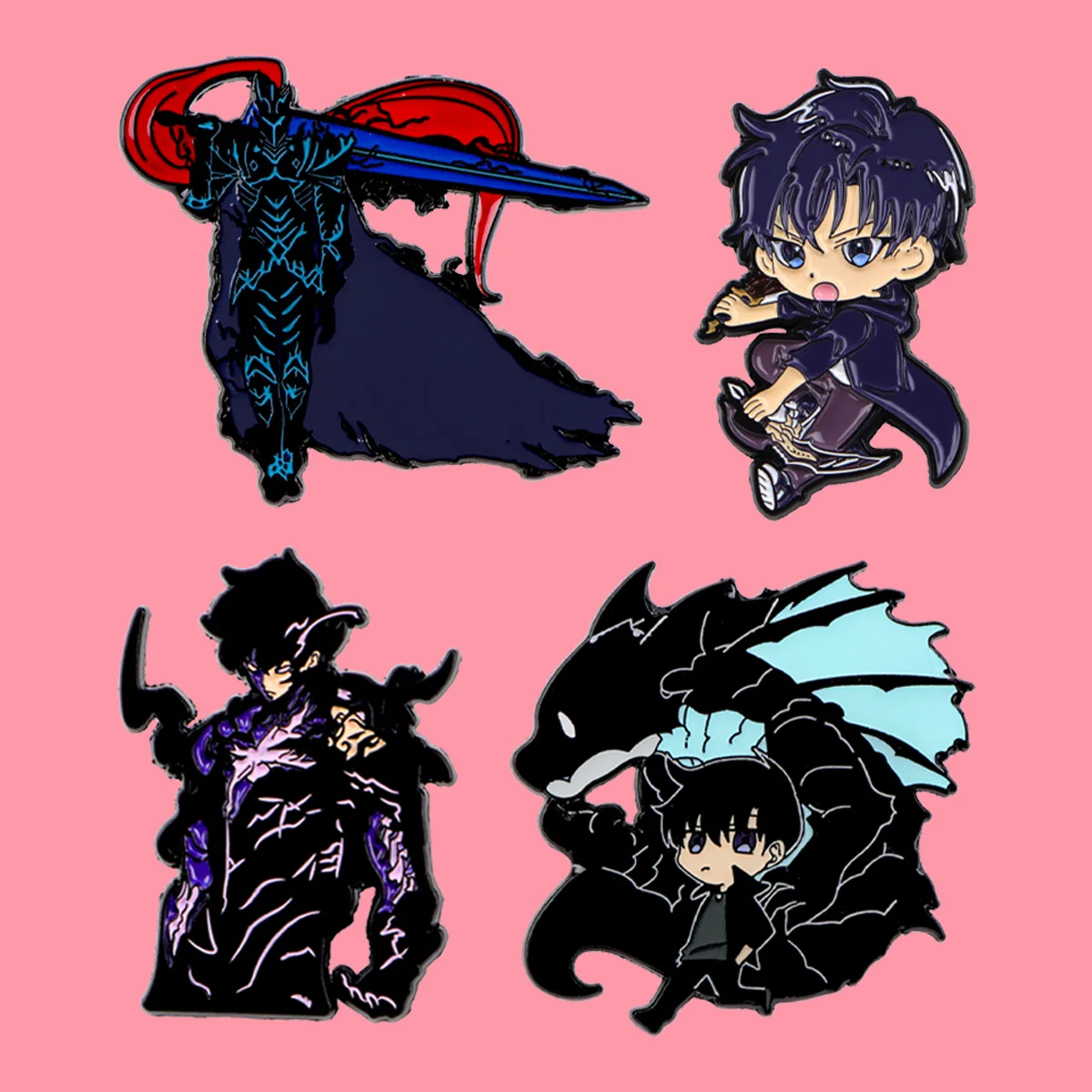 Coole Anime-Figuren, Emaille-Anstecknadeln, Cartoon-Jungen-Broschen, Anstecknadel, Abzeichen auf Rucksack, Kleidung, Accessoires, Modeschmuck, Fans, Geschenke