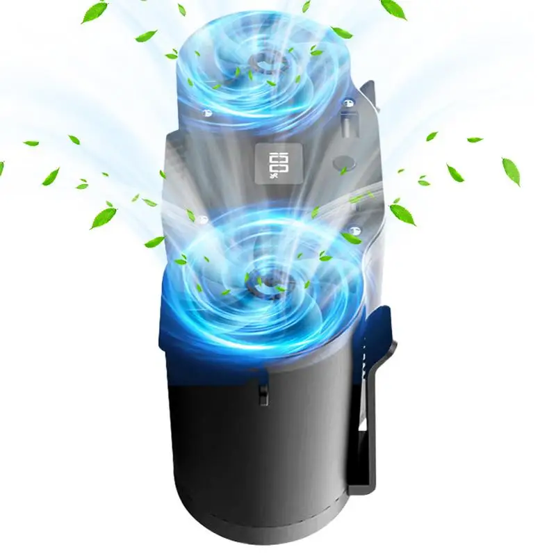 

Waist Fan Personal Cooling Gadget Wearable Waist Clip Fan with 4 Adjustable Speeds for Travel Beach Gym Hiking Sports