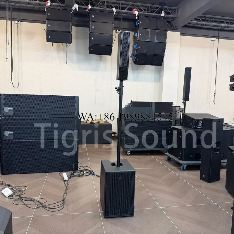 WMWMNU Evox 8 Single 12-inch ACTIVE TWO-WAY ARRAY COLUMN SYSTEM PORTABLE 1400W Built-In DSP Column Speaker