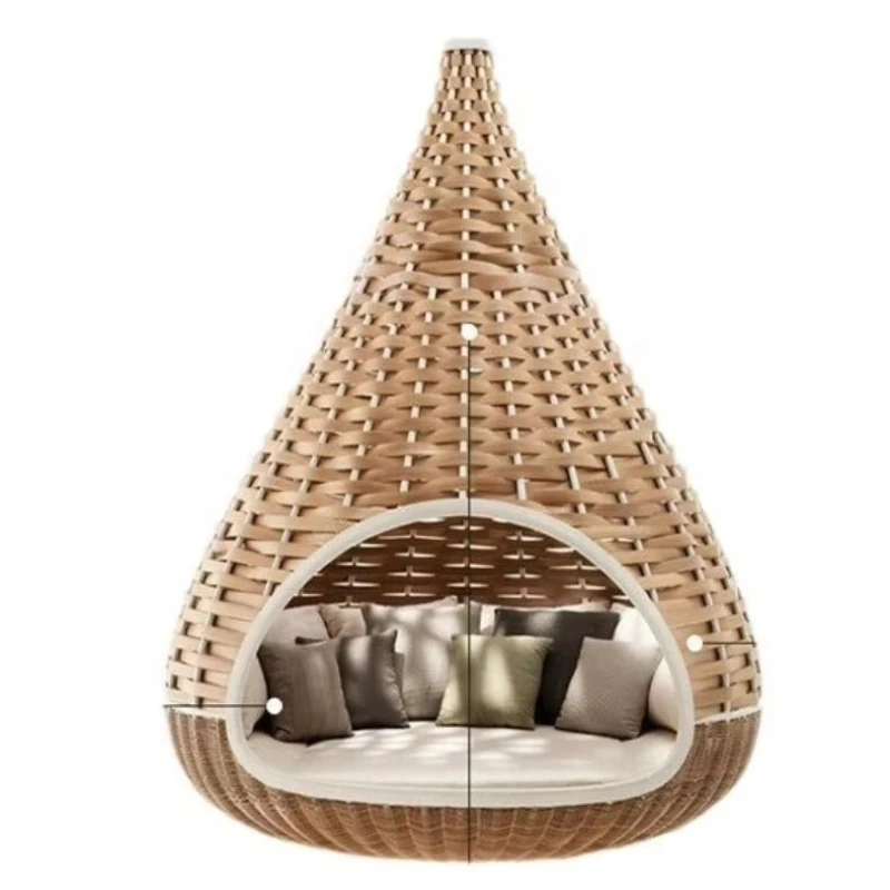 

Garden furniture Wicker bird's nest outdoor sofa bed Outdoor furniture