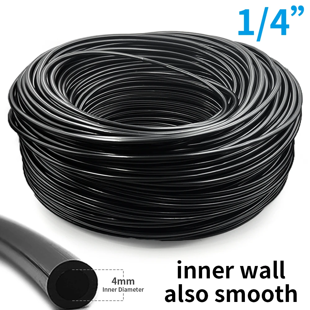 DIY Arbitrary Length 10M/20M/30M... Garden Hose 4/7mm Watering Irrigation System Supplies PVC Micro Drip Pipe Adjustable