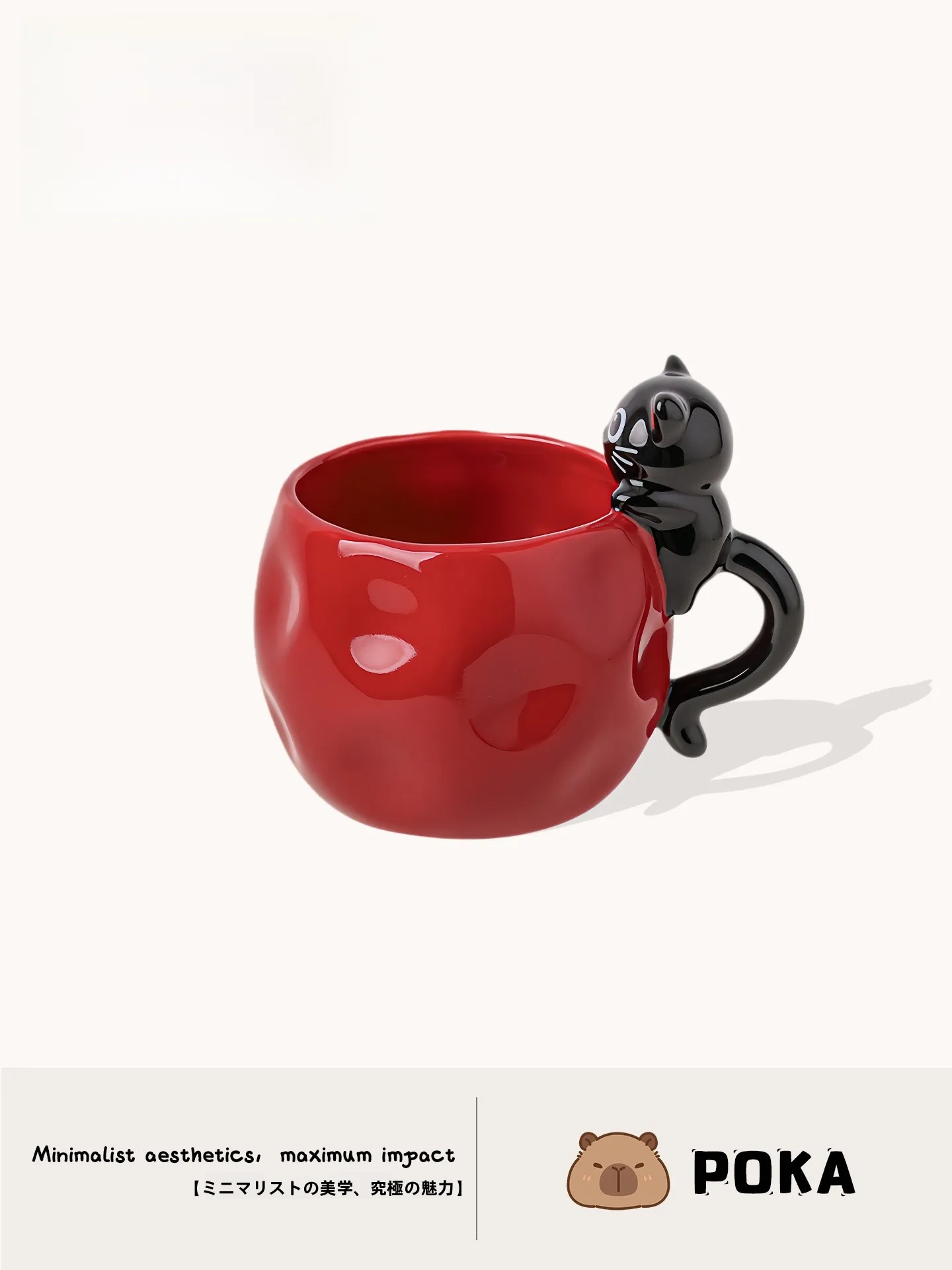 

MORTALZONE Cerc Mug Adorable Animal Handle High Aesthetic Value Women's Sle Home Use Cups/Water Cups/Water Pots