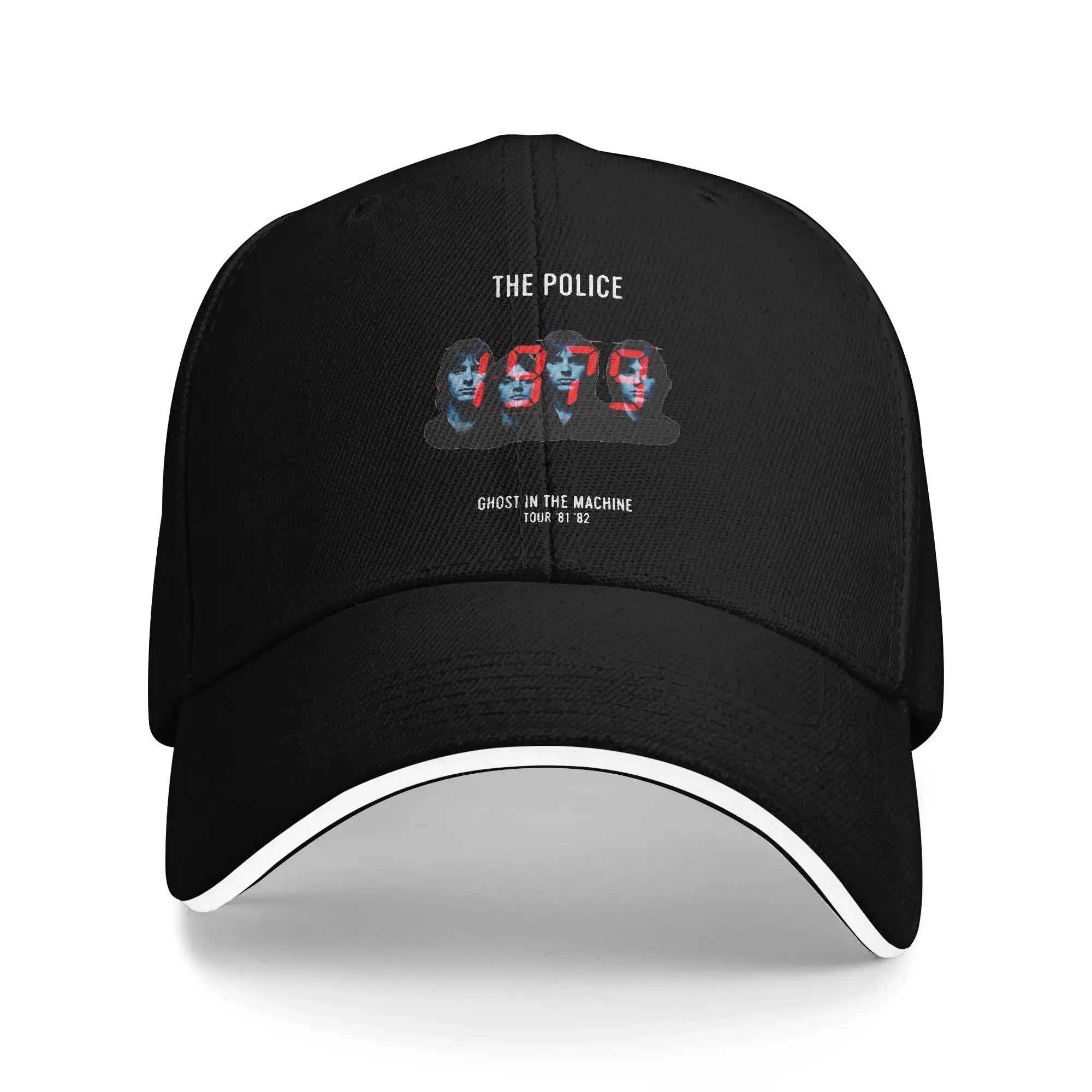The Police Ghost In The Machine Sun Baseball Cap Summer Women Men Design Trucker Hat Hot Sale Trendy Outdoor Sport Snapback Cap