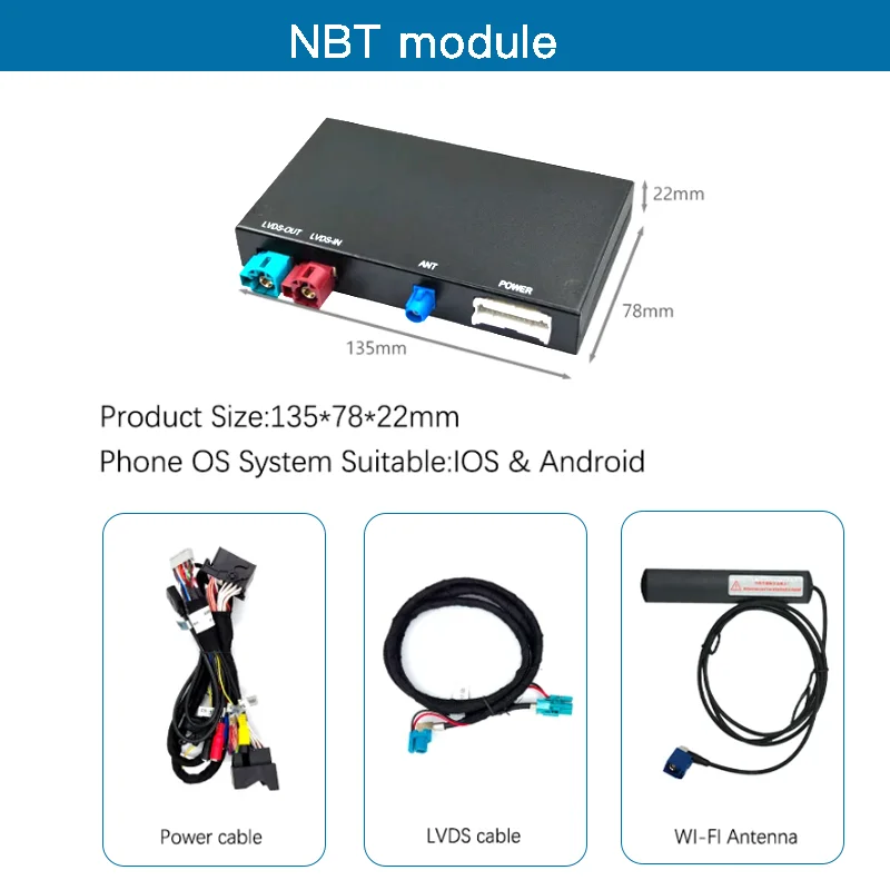 CARABC Carplay اللاسلكي لسيارات BMW MINI F30 F31 F20 F21 F10 F01 X5 E70 X3 F25 NBT CIC نظام أندرويد وحدة التكامل OEM التلقائي