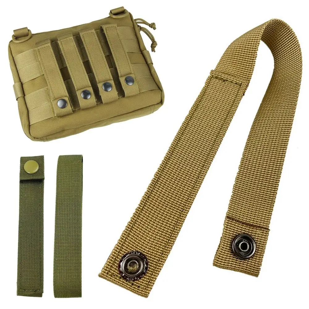 1pc Nylon Molle Ribbon Webbing Buckle Key Hook Clip Belt Hooks Bottle Holder Outdoor Hiking Climbing Carabiner Outdoor Tools