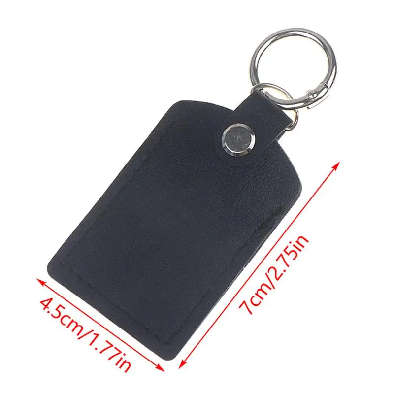Picture 7: 1/4PCS Leather Bag Case For Chameleon Ultra Accessories NFC Smart Access Card Sleeve Case Genuine Leather Keychain IC Card Bag