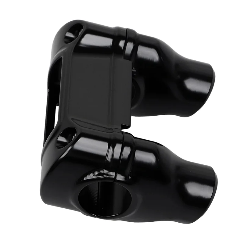 

NEW-For Sportster 883 1200 Softail Dyna Compatible 2" 1 1/4" Handlebar Riser Bar Clamp Set