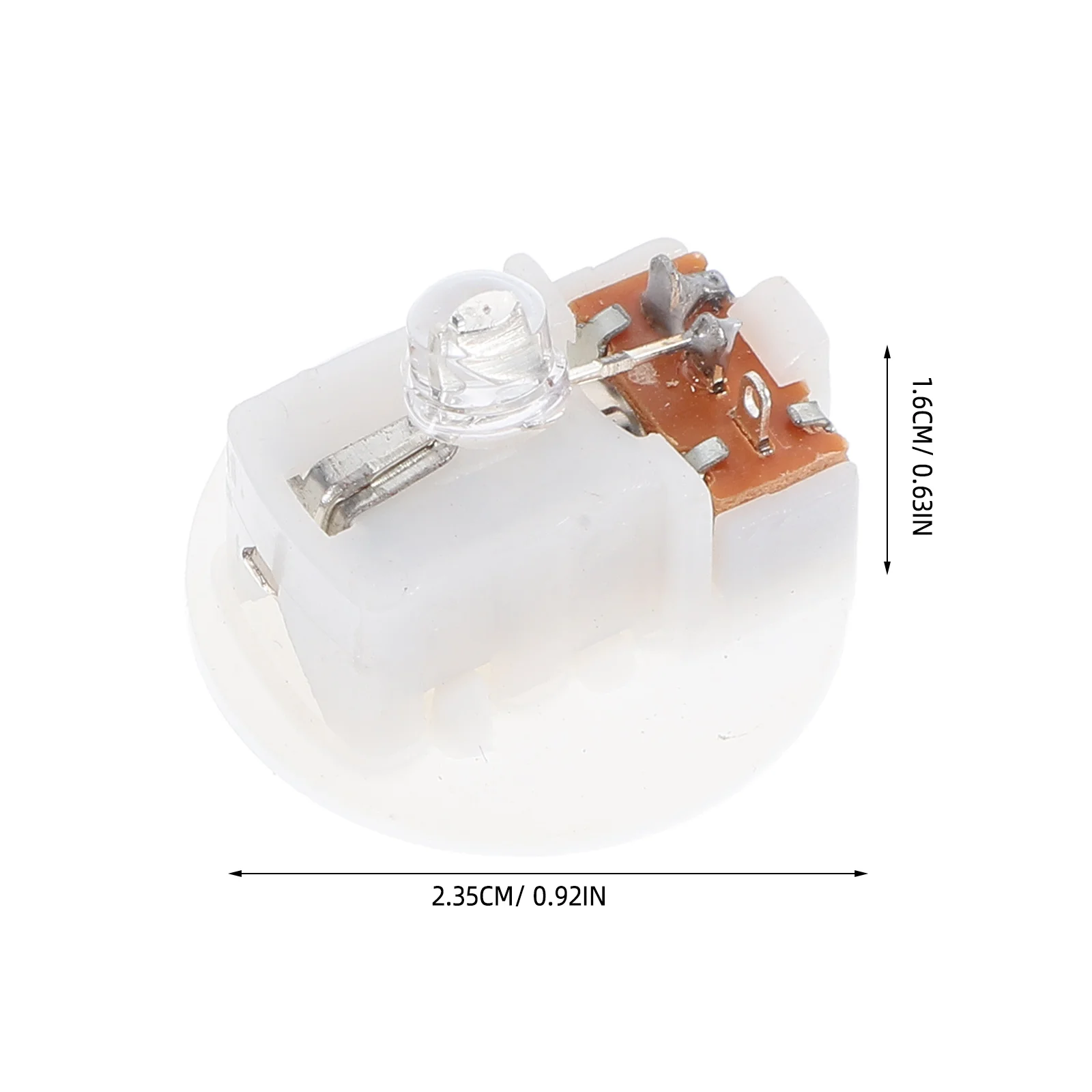 20Pcs Portable Glow Keychain Multi-Color Lighted Key Ring Compact LED Night Light for Kids Adults Home Car Outdoor Key Finder