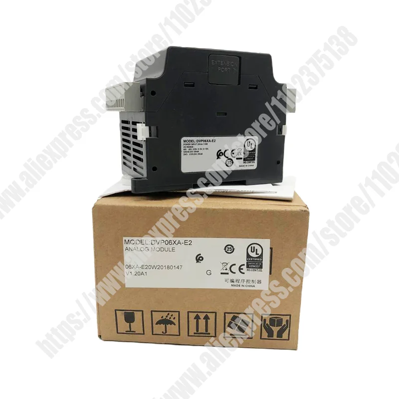

DVP04AD-E2 DVP04DA-E2 DVP02DA-E2 DVP06XA-E2 PLC Series Analog Module