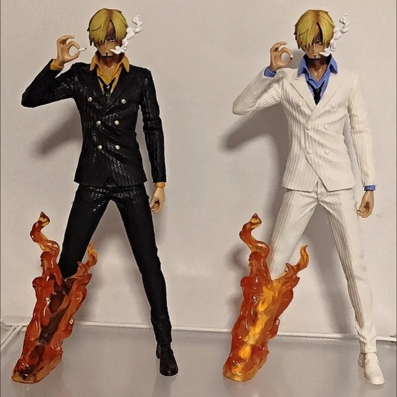 33cm New One Piece Anime Figure Sanji Action Figure Vinsmoke Sanji Figma Model Toy GK Statue PVC Decorative Collector Doll Gift