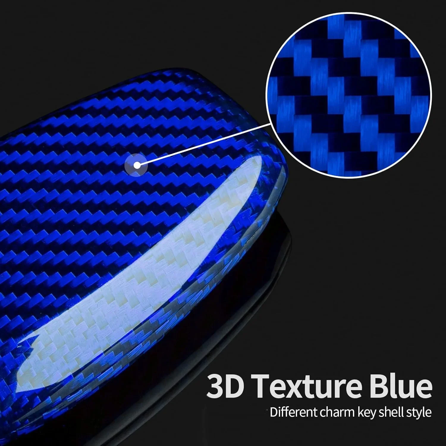 غطاء مفتاح فوب من ألياف الكربون لسوبارو مفتاح قذيفة لسوبارو BRZ XV Outback Ascent Crosstrek WRX ليجاسي فورستر ملحقات ذكية