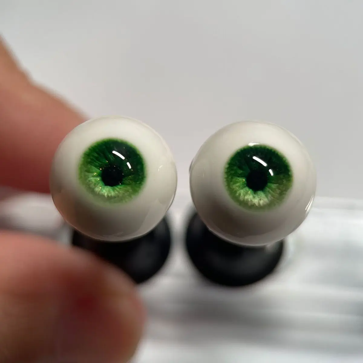 Neue Puppe Augen Harz 8/10/12/14/16/18mm DIY Handgemachte Puppe Zubehör Augapfel Für 1/3 1/4 1/6 OB11 BJD Puppe Gips Augen