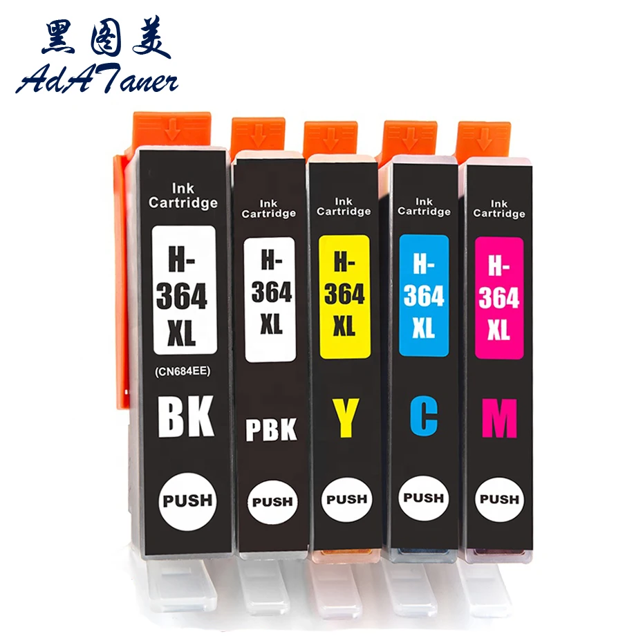 364 XL 364XL Premium Compatible InkJet Ink Cartridge For HP Photosmart 7520 7510 5525 5520 B8550 B8553 B8558 Deskjet 3070 B109A