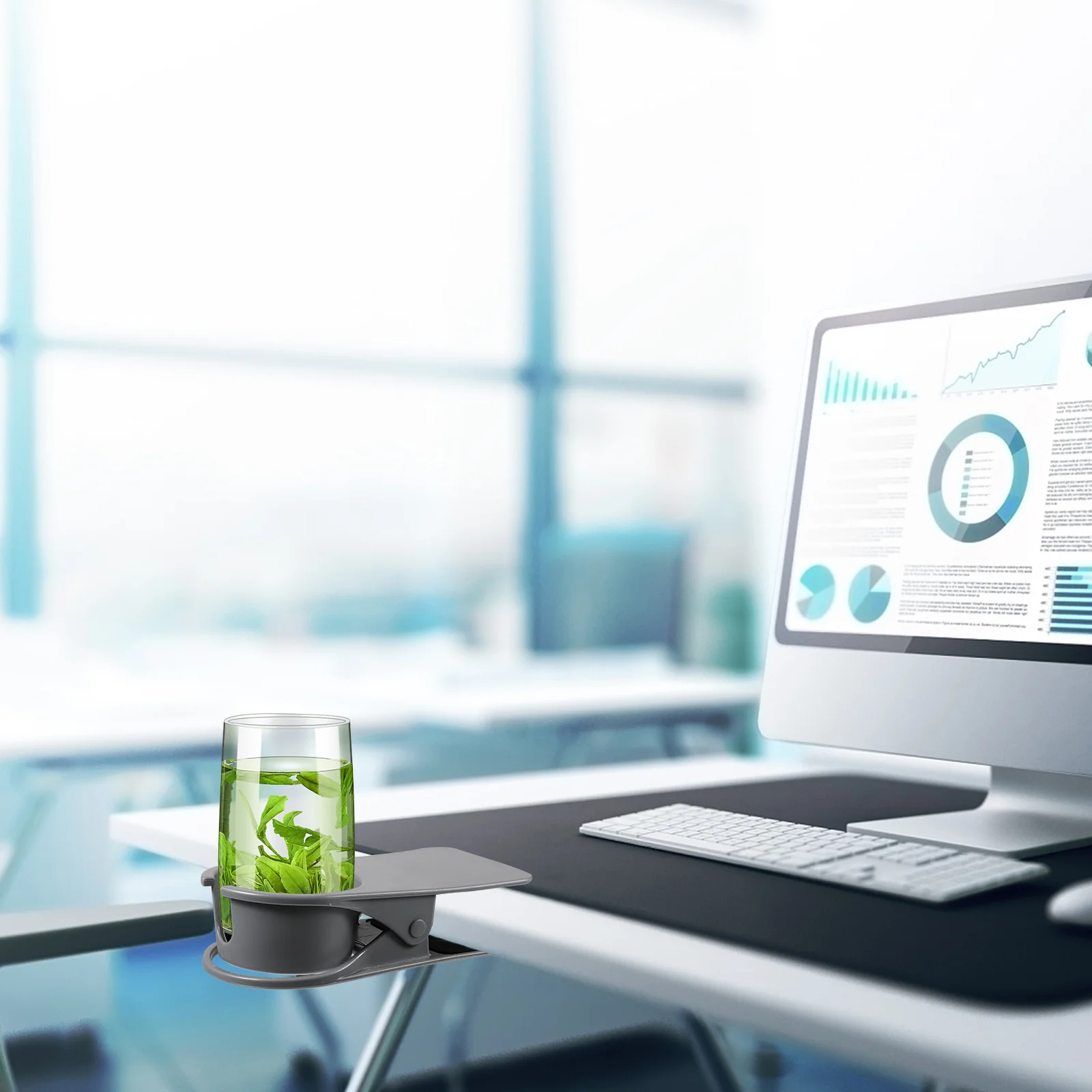 

1 шт., держатель для чашки с водой, настольное автомобильное крепление, фиксатор чашки без дрели, подставка для бутылки, органайзер для гидропонного контейнера