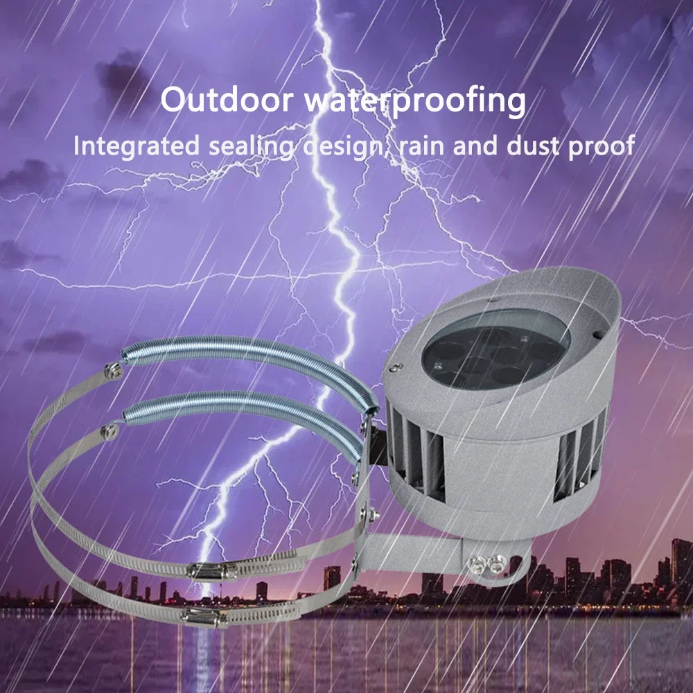 ไฟต้นไม้ LED อัจฉริยะ 100W สำหรับภายนอกอาคาร กันน้ำ เหมาะสำหรับสวน สนาม ลาน วงแหวนไฟส่องต้นไม้ 36W ขายดี