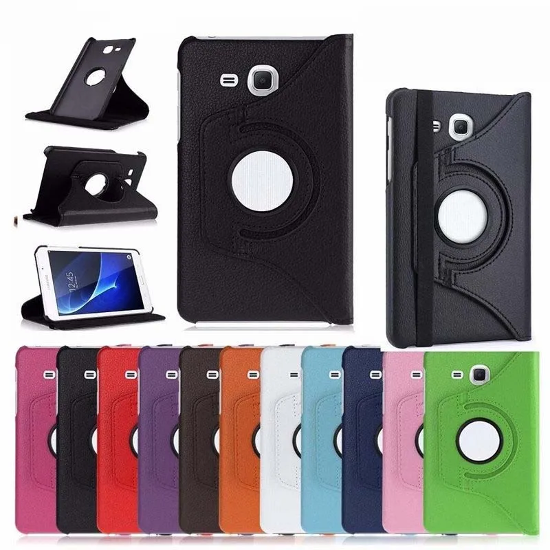 

Case PU Leather for Samsung Galaxy Tab A 8.0 2017 T380 T385 Cover SM-T380 T385 8.0 S5E 10.5 2019 T720 Tablet 360 Degree Rotating