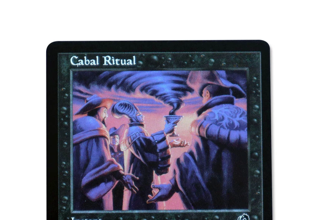 

Cabal Ritual TCG Magical Proxy Cards Game Black Top Quality Proxy Gathering Board Playing Game Trading Cards proxy