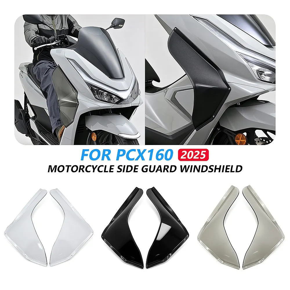 Frontal Fairing Wing For Honda PCX 160 2025 PCX160 160PCX Motorbike Airflow Deflector Side Leg Protection Shielding Cover Part