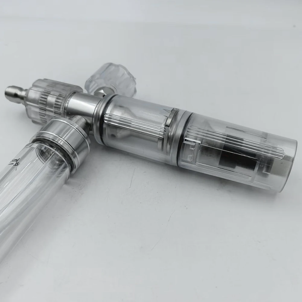 Botol Semprot Busa Sabun 35Ml dengan Pot Semprot Busa Pistol Pencuci Tekanan Konektor Cepat 1/4 Inci untuk Membersihkan Mobil SUV