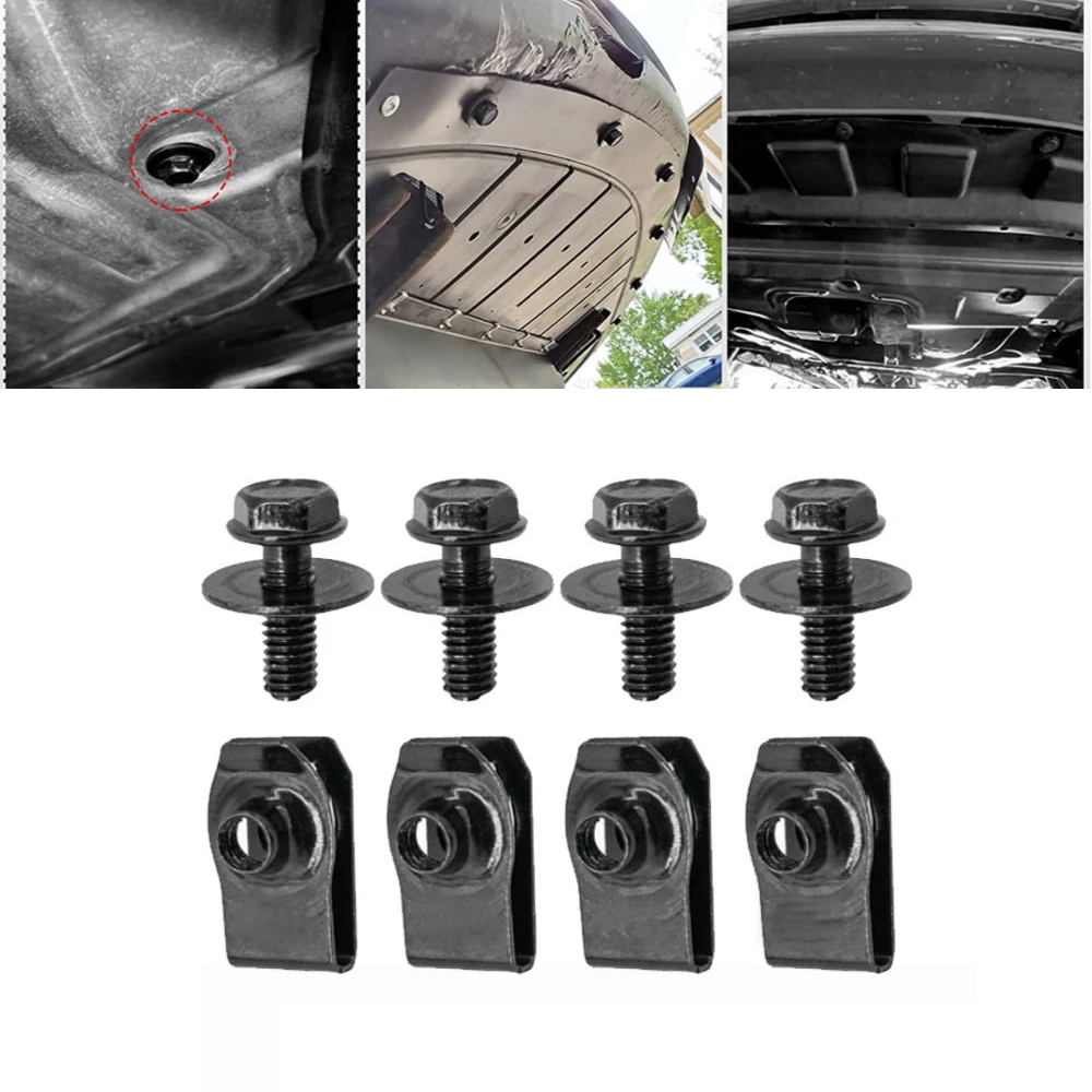 

Car Mudguard Liner Clip Car Engine Cover Fastener Clips Car Bumper Fender Retainer for Toyota Audi A4 B6 Honda Nissan Ford Focus