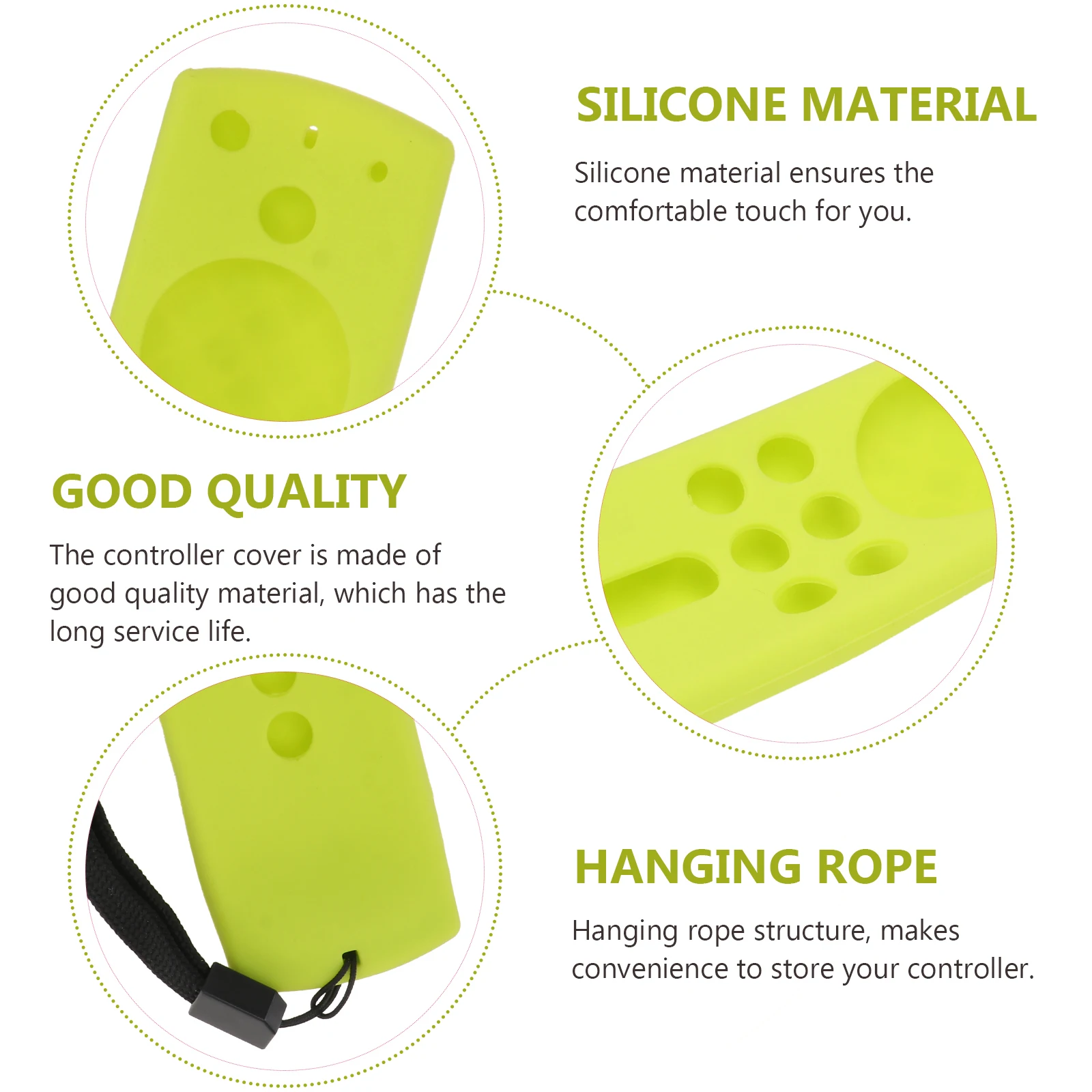 

4PCS Remote Control Case Shockproof Silicone Protective Cover for Stick 4K Compatible 5 9 Inch Random Color Anti Dirt